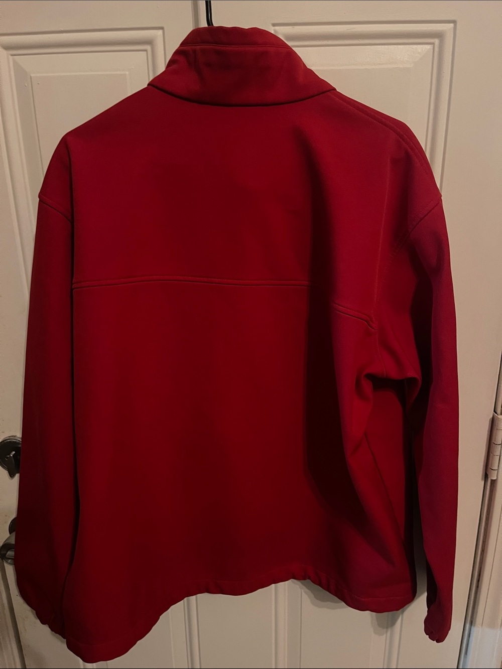 Columbia Men's Bright Red Full-Zip Fleece Jacket - Picture 2 of 7